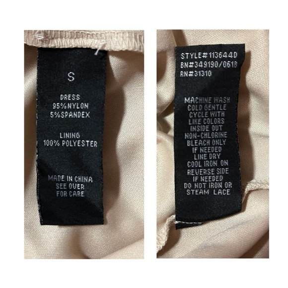 BCX Juniors' Glitter-Embellished Lace Dress, NWOT Size S - Picture 3 of 8